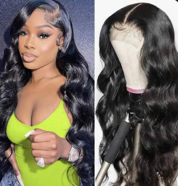 Luxury Body Wave Human Hair 18” lace frontal 13*6
