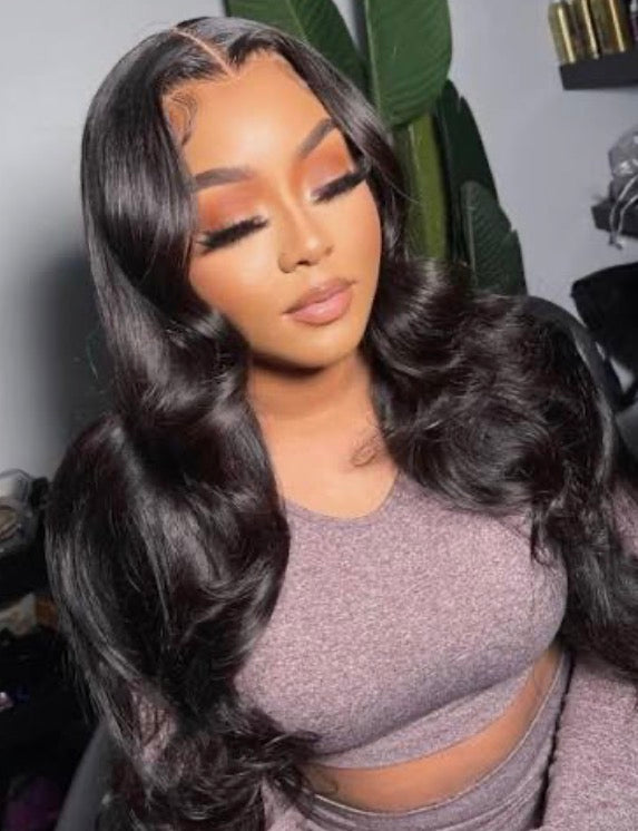 Luxury Body Wave Human Hair 18” lace frontal 13*6